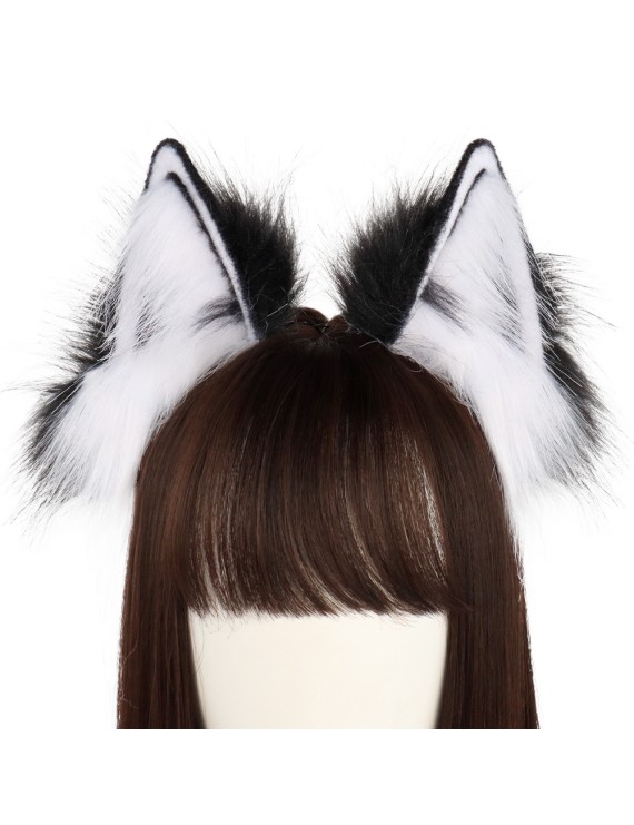 Cat Ears And Hair Bands For Animal Ears Black And White