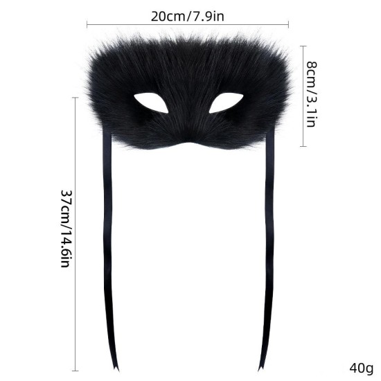 Masquerade Will Have Hair Fox Half Blush Brown