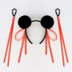 Nezha 2 Devil Children Make Sea With The Same Ball Hair Hoops Black