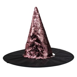 Brown Flip Bead Witch Hat