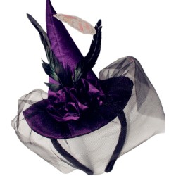 Purple Witch Headband