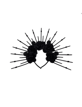 Skull Spike Headband Halloween Costume Hair Accessories For Women And Girls