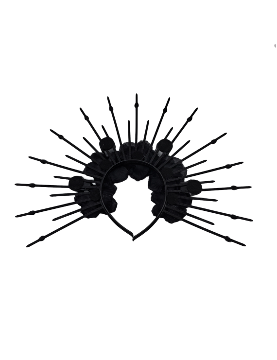 Skull Spike Headband Halloween Costume Hair Accessories For Women And Girls
