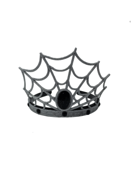 Silver Spider Web Headband Halloween Costume Hair Accessories For Women And Girls