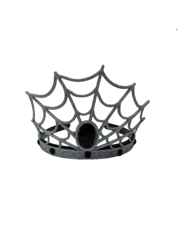 Silver Spider Web Headband Halloween Costume Hair Accessories For Women And Girls