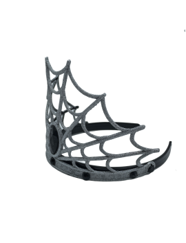 Silver Spider Web Headband Halloween Costume Hair Accessories For Women And Girls Silver Spider Web Headband Halloween Costume Hair Accessories For Women And Girls