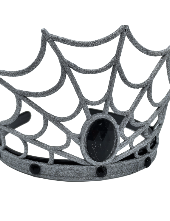 Silver Spider Web Headband Halloween Costume Hair Accessories For Women And Girls