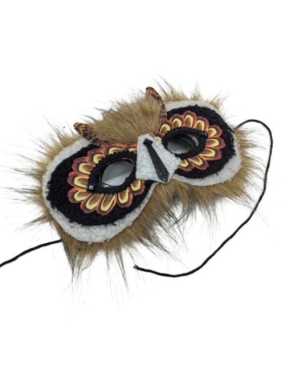 Owl Mask For Kids Halloween  Mask Bird Animal Half Face Mask For Cosplay Costume