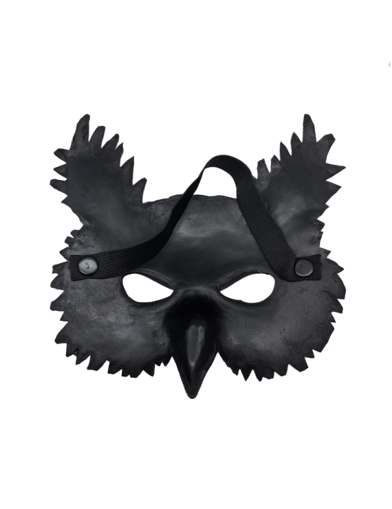 Owl Mask Halloween Masquerade Foam Mask Bird Animal Half Face Mask For Cosplay Costume