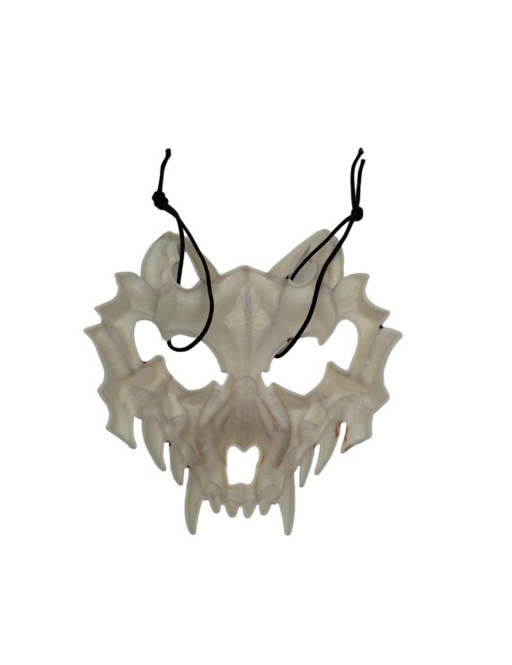 Resin Cosplay Mask, Scary Skull Mask For Halloween Decoration