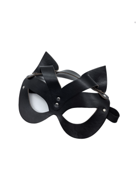 Halloween Cat Leather Mask Half Face Masquerade Accessories For Cosplay Costume Halloween Cat Leather Mask Half Face Masquerade Accessories For Cosplay Costume