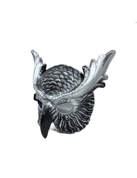 Halloween Silver Owl Mask Masquerade Accessories For Cosplay Costume Halloween Silver Owl Mask Masquerade Accessories For Cosplay Costume