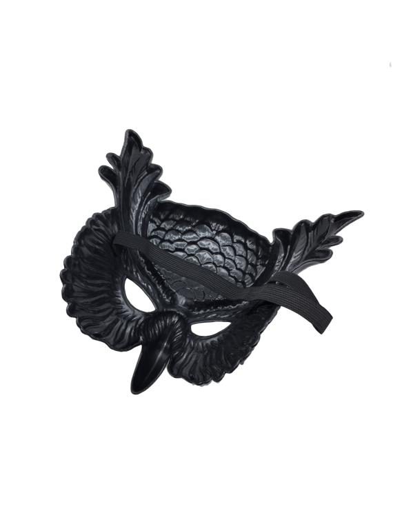Halloween Silver Owl Mask Masquerade Accessories For Cosplay Costume