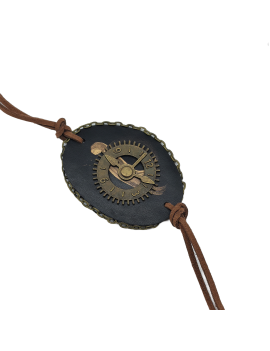 Clock Dial Leather Eye Patch Halloween Accessories