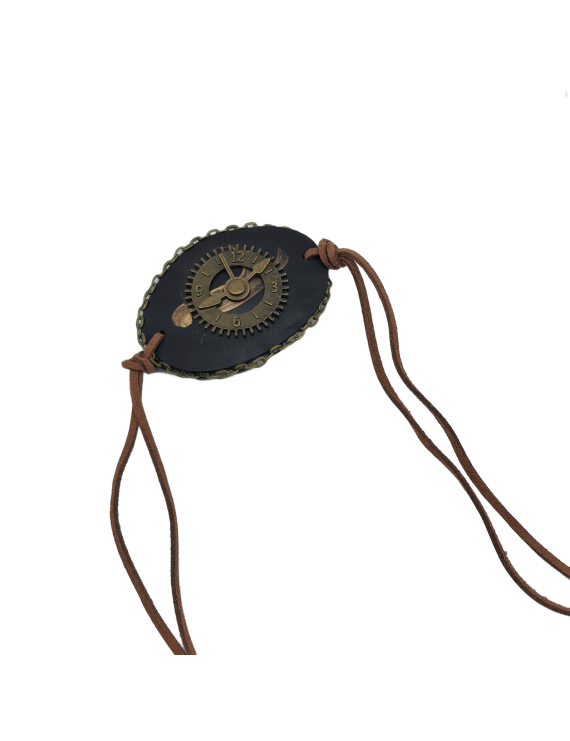 Clock Dial Leather Eye Patch Halloween Accessories