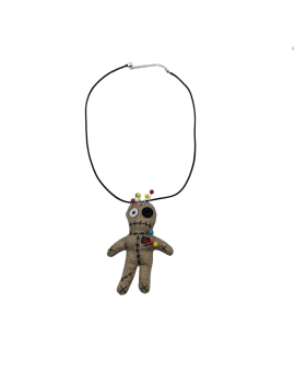 Halloween Voodoo Doll Necklace