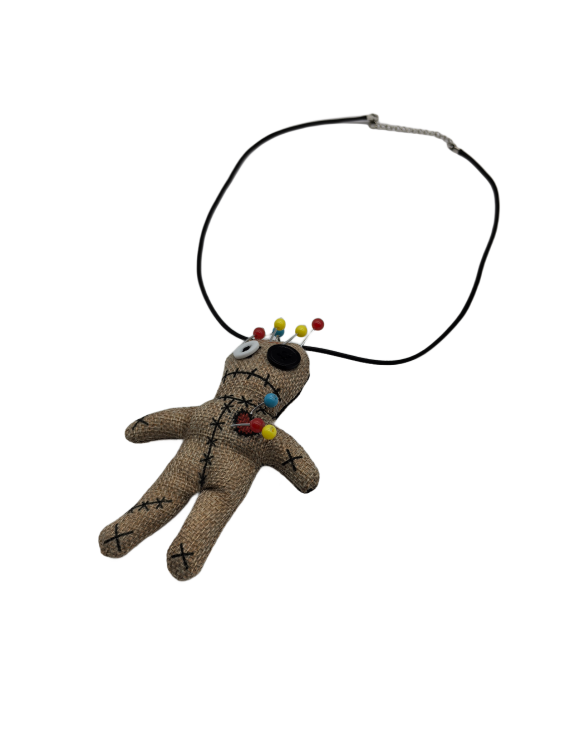 Halloween Voodoo Doll Necklace