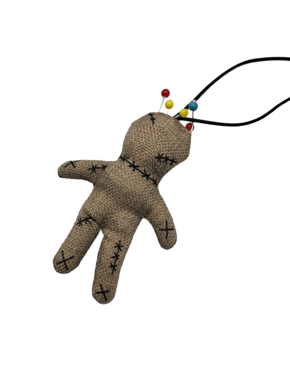 Halloween Voodoo Doll Necklace