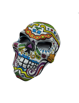 Flora Pattern Skull Masquerade Masks For Halloween Cosplay Mexican Masquerade Party Flora Pattern Skull Masquerade Masks For Halloween Cosplay Mexican Masquerade Party
